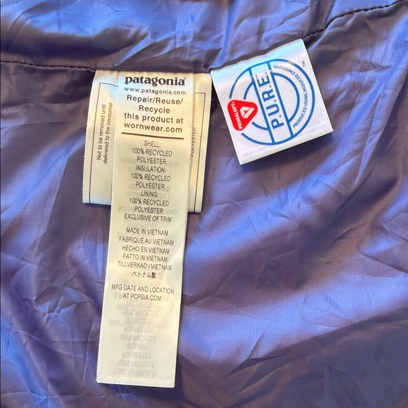 Patagonia Nano Puff® Hoody – XS – Current Blue – NWT - Picture 6 of 6